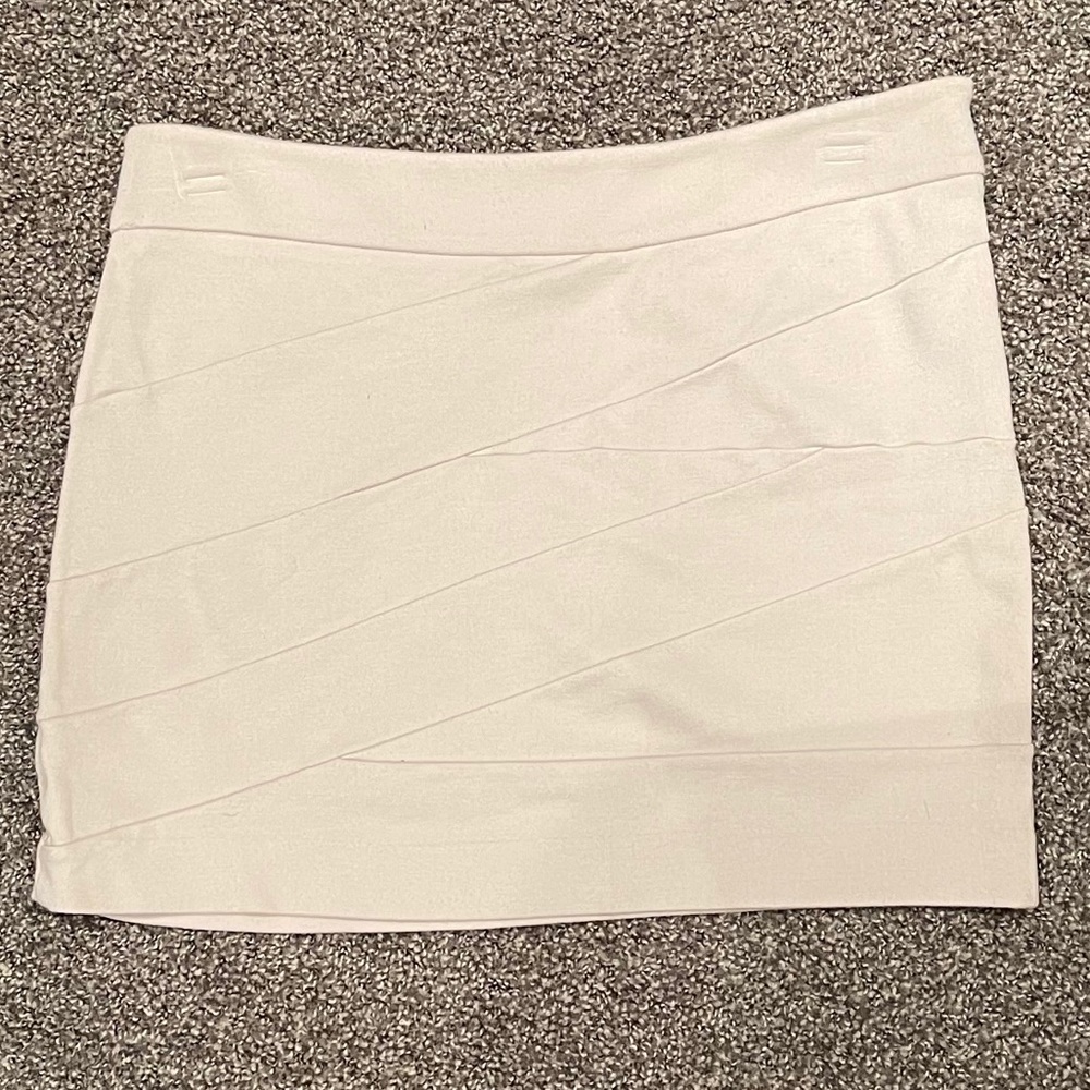 Express Beige Skirt